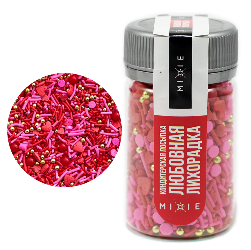 Изображение Посыпка MIXIE "Любовная лихорадка", 50 гр.
