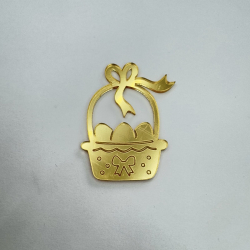 Изображение Мини декор Яйца в корзинке