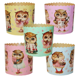 Изображение Форма для кулича СОВУШКИ d=11 см