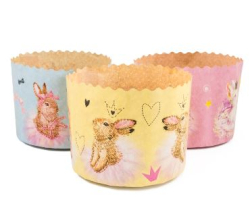 Изображение Форма для кулича ЗАЙЧИКИ d=11 см