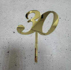 Изображение Топпер цифра 30 (Ц-13)