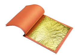 Изображение Декоративное золото - книга 25 листов (14х14 см)