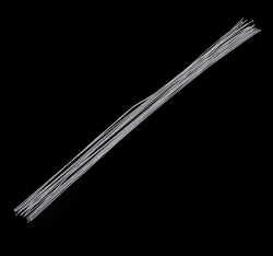 Изображение Флористическая проволока 0,37 мм "Белая" (набор 20 шт), 36 см