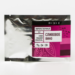 Изображение Краситель сухой жирорастворимый MIXIE Сливовое вино 10 г