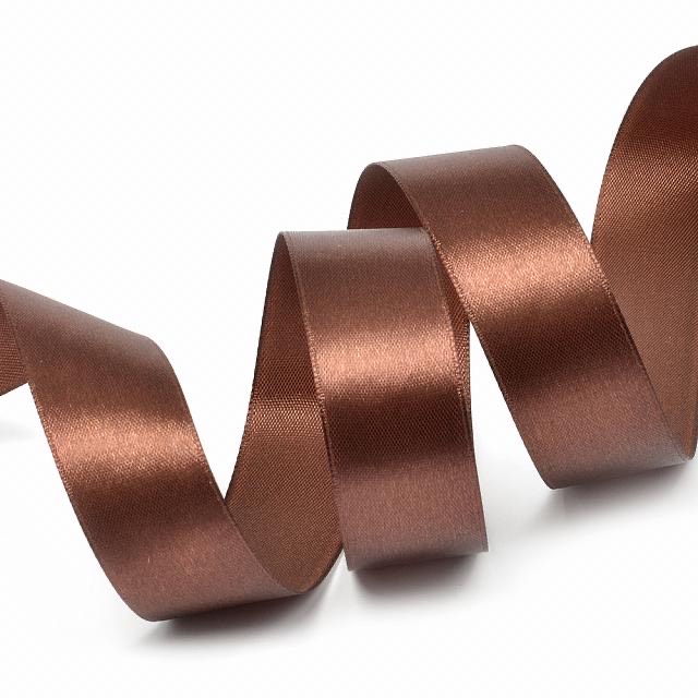 Лента атласная шоколадная №31 2 см, 22 м Изображение Лента атласная шоколадная №31 2 см, 22 м