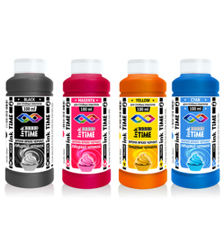 Изображение Пищевые красители для принтера inkTime 4 цвета по 100 мл