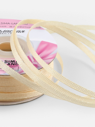 Изображение Лента атласная, 3 мм, 45±1 м, сливочная №02