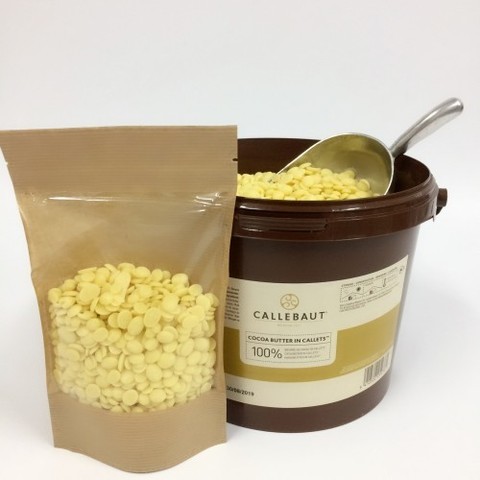 Какао-масло Callebaut, 1 кг. Изображение Какао-масло Callebaut, 1 кг.