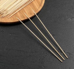 Изображение Набор шампуров деревянных 25 см, 85-90 шт