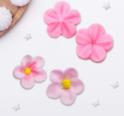 Изображение Молд силиконовый 2 части 4×2,9 см "Цветок"