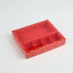 Изображение Коробка под 3 эклера "Счастья", 20 x 15 x 6 см
