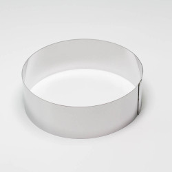 КОЛЬЦО д/выпечки нерж. 100*60 мм Изображение КОЛЬЦО д/выпечки нерж. 100*60 мм