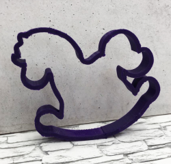 Изображение Вырубка Лошадка-качалка, 10 см ТМ Лавка Кондитера