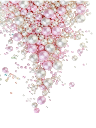 Изображение Драже зерновое №810 "НЕЖНЫЙ" (розовый, белоснежный), 50 гр