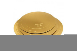 Изображение Подложка усиленная 3,2 мм золото/жемчуг D 26 см