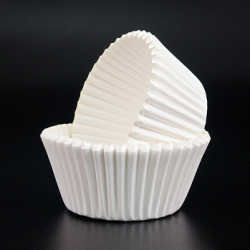 Капсулы бумажные мини белые 50 шт (3,5 х 2,5 см) Изображение Капсулы бумажные мини белые 50 шт (3,5 х 2,5 см)