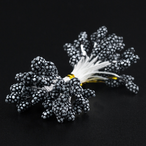 Изображение Тычинки на нитке Чёрные большие, 50 шт